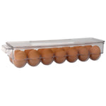 Load image into Gallery viewer, Michael Graves Design Stackable 14 Compartment Plastic Egg Container with Lid, Clear $6.00 EACH, CASE PACK OF 12
