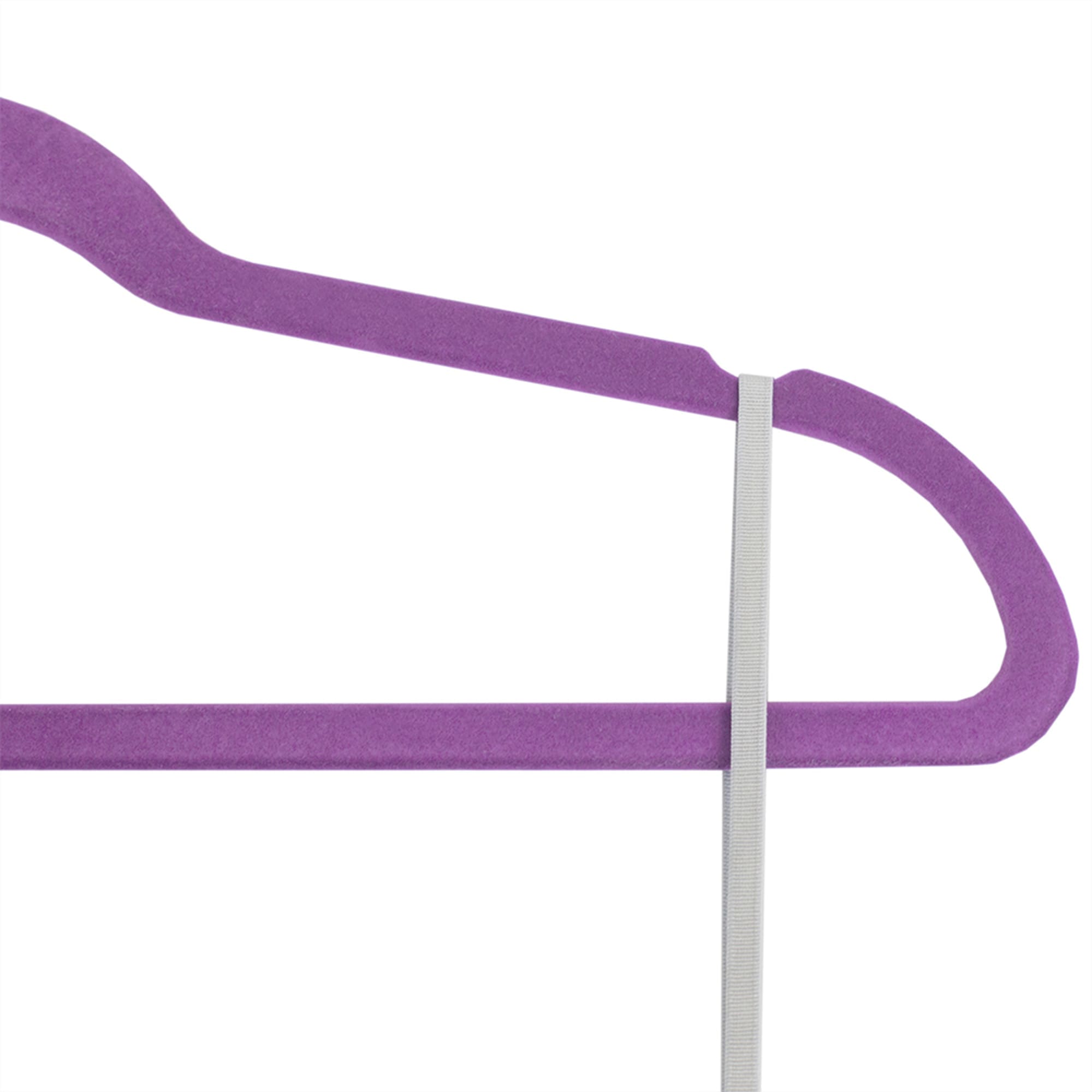 Home Basics Velvet Hangers, (Pack of 10), Purple $4.00 EACH, CASE PACK OF 12