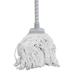 Load image into Gallery viewer, Home Basics Chevron All Purpose Wet Cotton Twist Mop, Grey $6.00 EACH, CASE PACK OF 12
