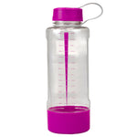 Load image into Gallery viewer, Home Basics  50 oz. Plastic Water Bottle with Measurement Markings - Assorted Colors
