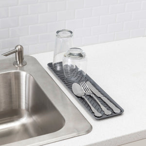 Dish Drain Board, White, Sold by at Home