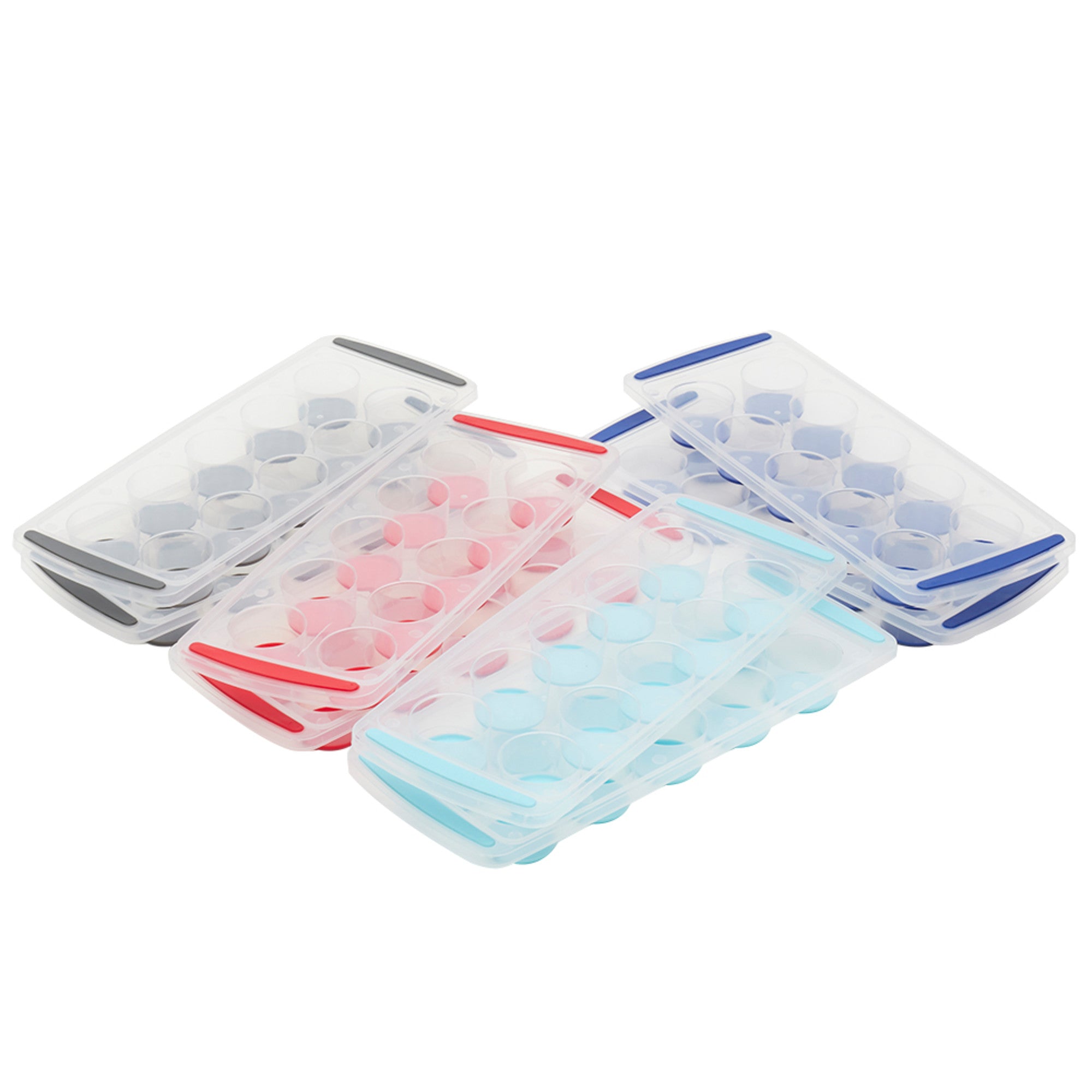 Stackable Ice Cube Trays (21 Cubes)