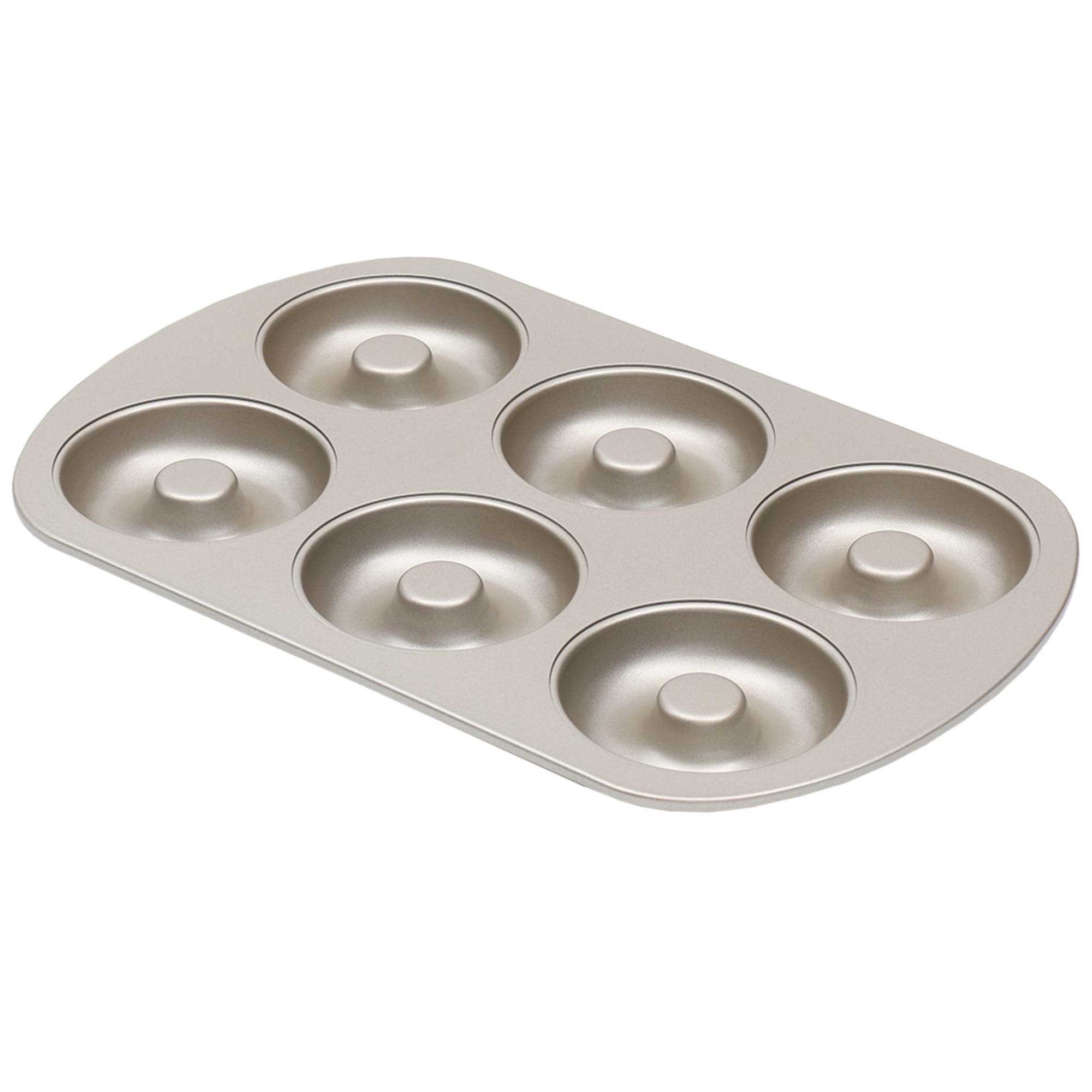 Home Basics Aurelia Non-Stick 6-Cavity Carbon Steel Donut Pan, Gold
 $8.00 EACH, CASE PACK OF 12