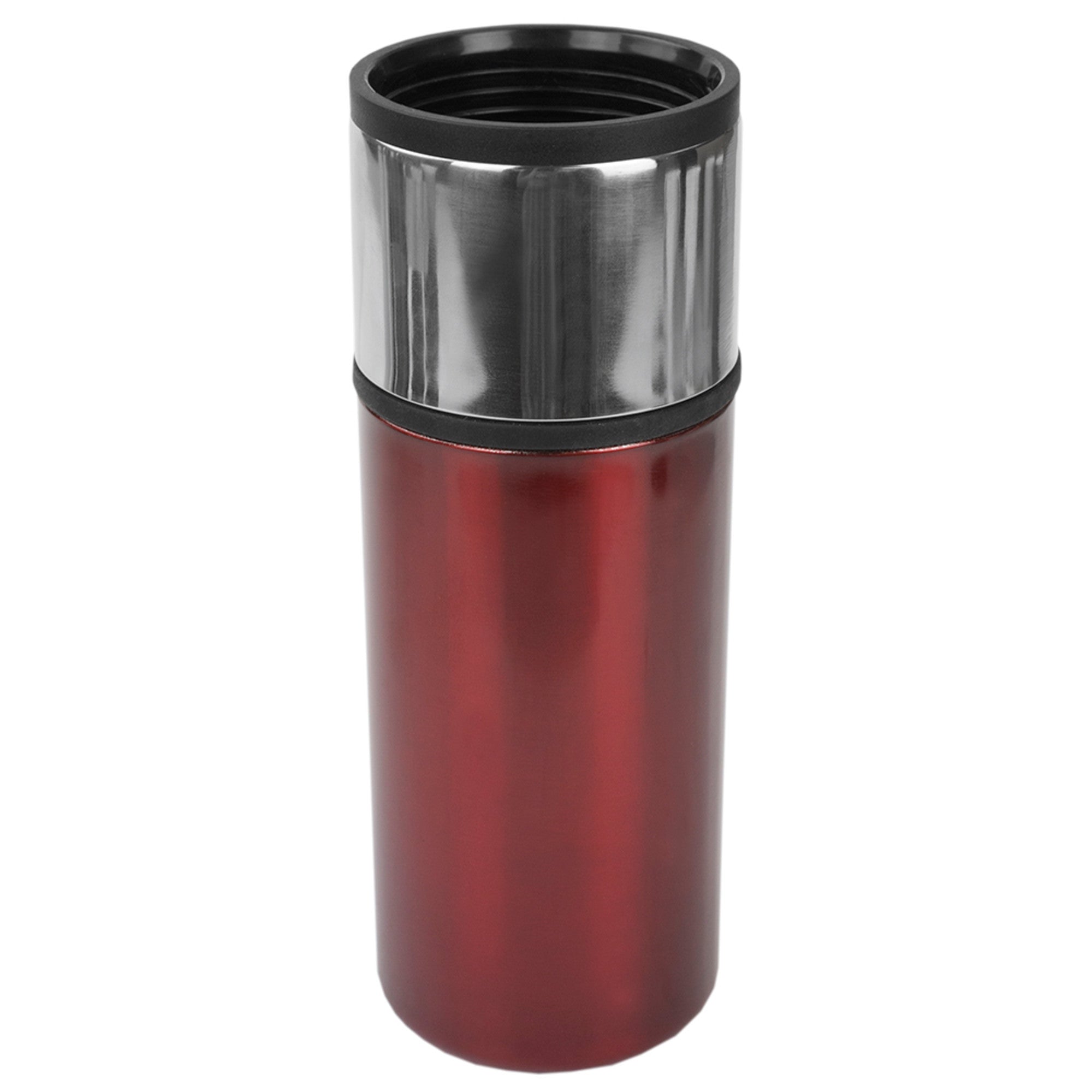 Home Basics Two Tone Stainless Steel 16 oz. Travel Mug - Assorted Colors