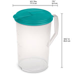 Load image into Gallery viewer, Sterilite 1 Gal. Plastic Round Pitcher, Blue $5.00 EACH, CASE PACK OF 6
