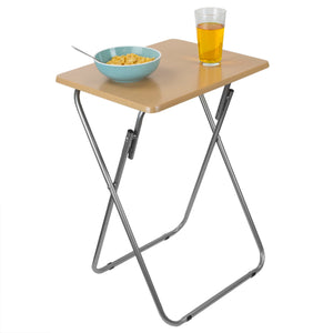 Home Basics Multi-Purpose Foldable Table, Natural $15.00 EACH, CASE PACK OF 6