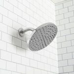 Load image into Gallery viewer, Home Basics  Chrome Round Rainfall Shower Head $8.00 EACH, CASE PACK OF 12
