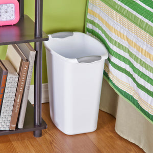 Sterilite 3 Gallon/11.4 Liter Wastebasket White $5.00 EACH, CASE PACK OF 6