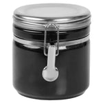 Load image into Gallery viewer, Home Basics 25 oz. Canister with Stainless Steel Top, Black $5.00 EACH, CASE PACK OF 8
