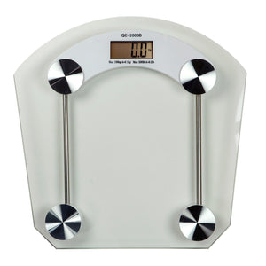 Home Basics Glass Digital Bathroom Scale for Body Weight $10.00 EACH, CASE PACK OF 8