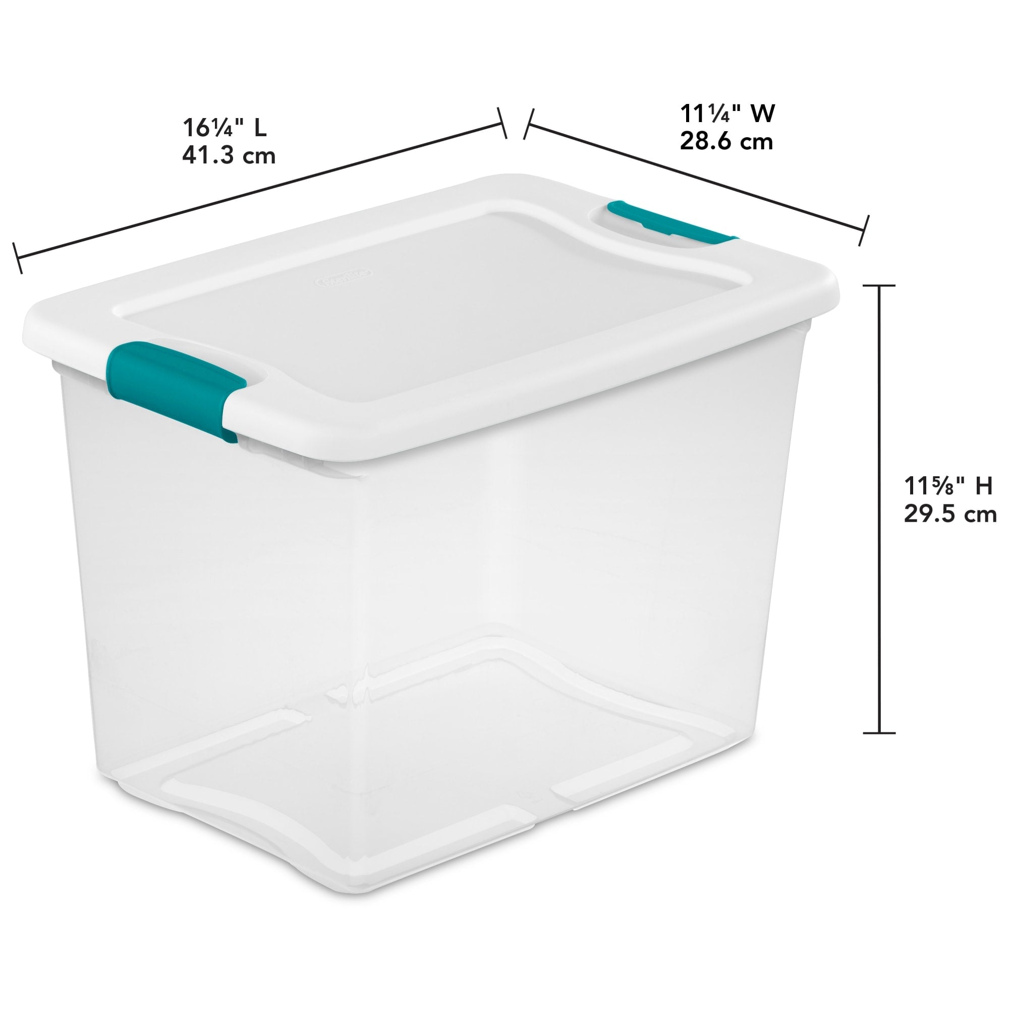 Sterilite 25 Quart / 24 Liter Latching Box $10.00 EACH, CASE PACK OF 6