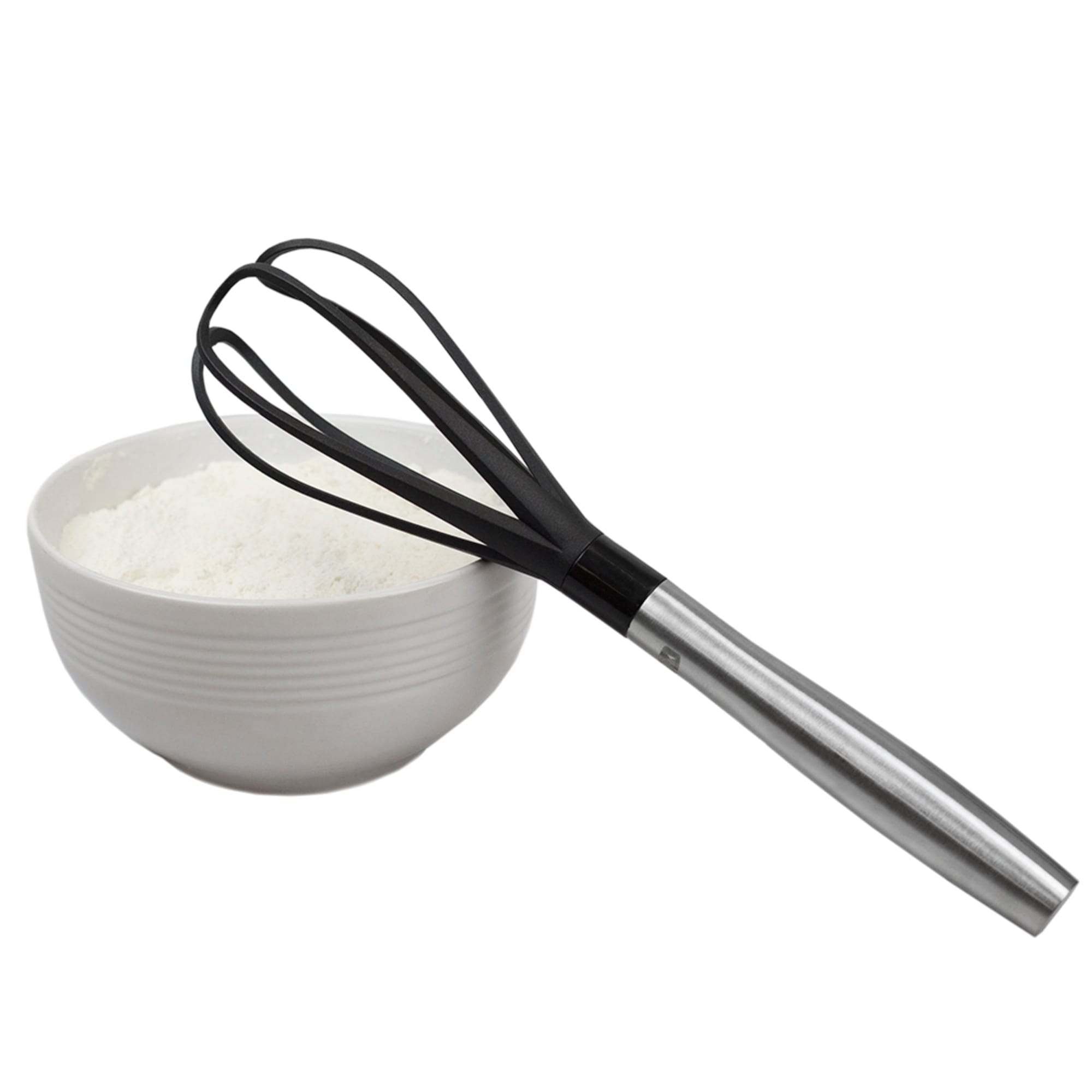 Home Basics Mesa Collection Scratch-Resistant Nylon Whisk, Black $3.00 EACH, CASE PACK OF 24