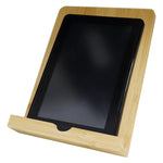 Load image into Gallery viewer, Home Basics Bamboo Tablet Cookbook Stand, Natural $10 EACH, CASE PACK OF 6
