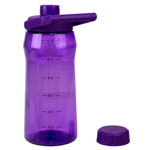 Home Basics No Spill 67 oz. Plastic Travel Mug with  Easy Grip Wide Handle - Assorted Colors