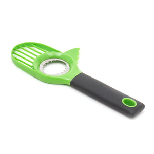 Home Basics 3-in-1 Avocado Slicer, Green $2.00 EACH, CASE PACK OF 24