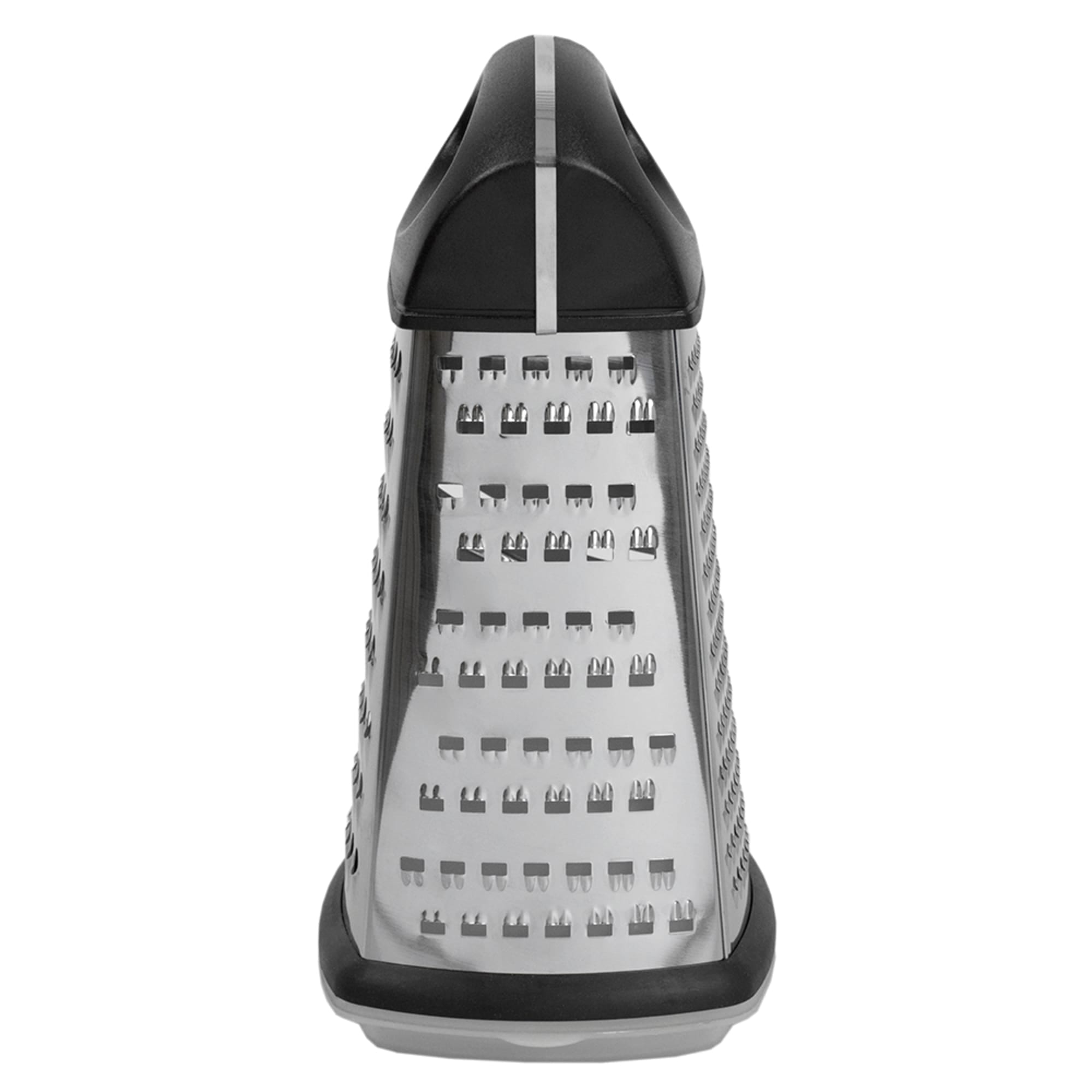 Home Basics 4 Sided Stainless Steel Cheese Grater with Storage Container $4.00 EACH, CASE PACK OF 24