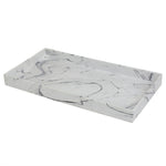 Load image into Gallery viewer, Home Basics Faux Marble Vanity Tray, White $6.00 EACH, CASE PACK OF 8
