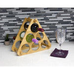 Load image into Gallery viewer, Home Basics 6 Slot Bamboo Wine Rack, Natural $15 EACH, CASE PACK OF 6

