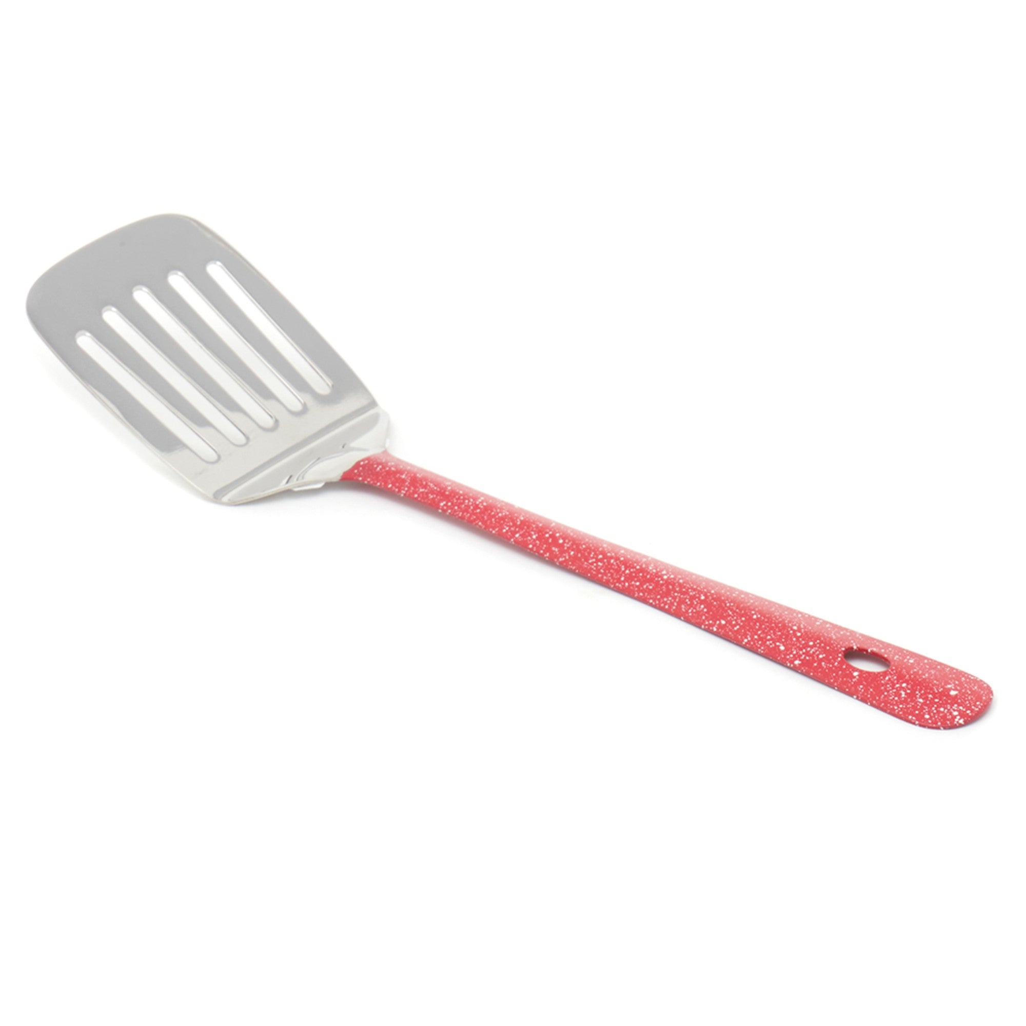 Home Basics Speckled Stainless Steel Slotted Spatula - Assorted Colors