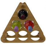 Load image into Gallery viewer, Home Basics 6 Slot Bamboo Wine Rack, Natural $15 EACH, CASE PACK OF 6
