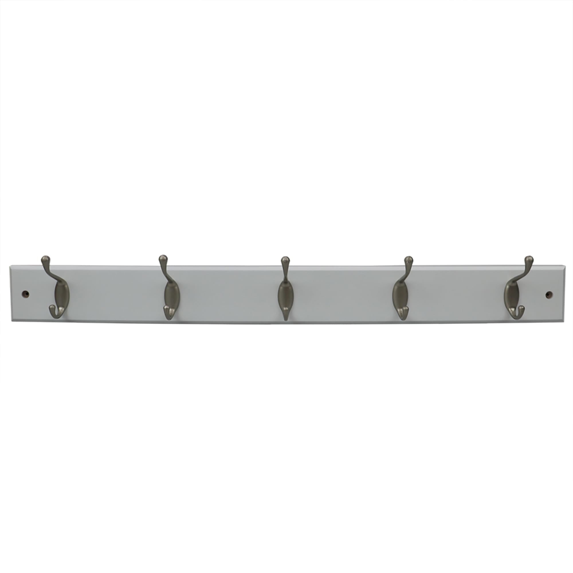 Home Basics 5 Double Hook Wall Mounted Hanging Rack, White $12.00 EACH, CASE PACK OF 12