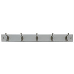 Load image into Gallery viewer, Home Basics 5 Double Hook Wall Mounted Hanging Rack, White $12.00 EACH, CASE PACK OF 12
