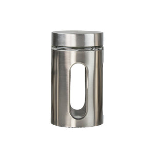 Home Basics 4 Piece Metal Canister Set $15.00 EACH, CASE PACK OF 4