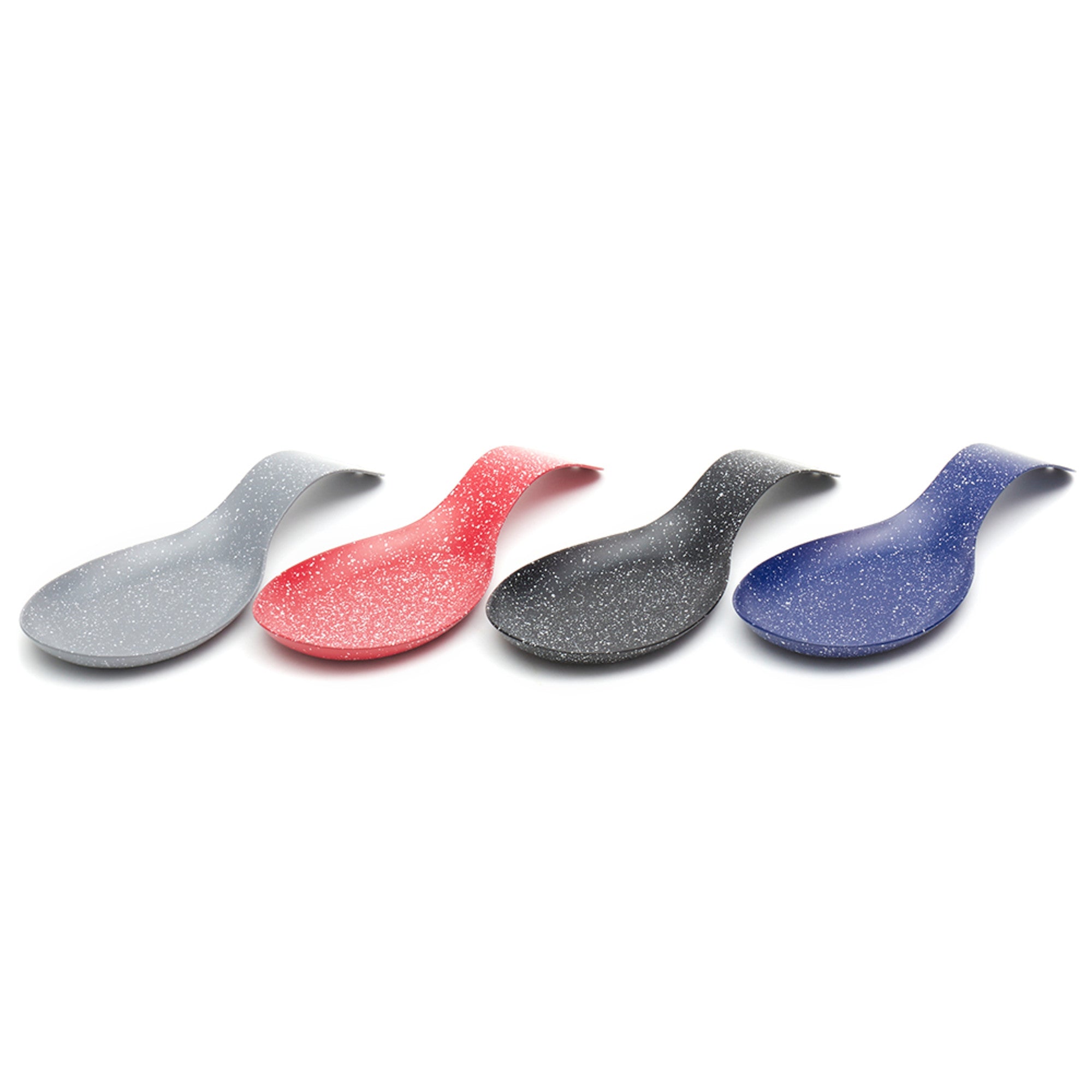 Home Basics Speckled Stainless Steel Spoon Rest - Assorted Colors