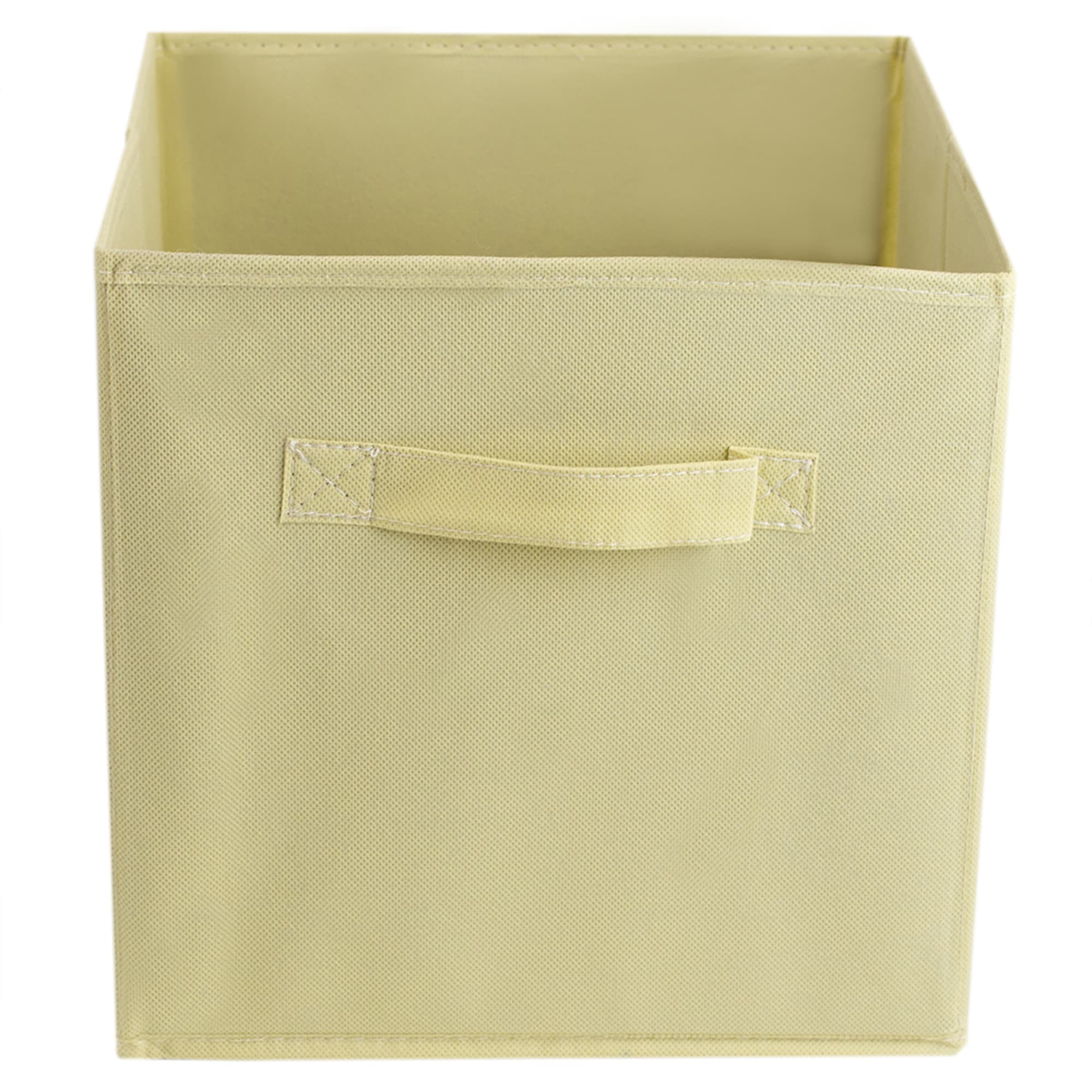 Home Basics Collapsible and Foldable Non-Woven Storage Cube, Khaki $3.00 EACH, CASE PACK OF 12