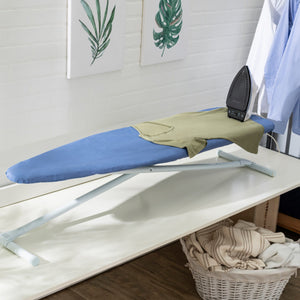 Seymour Home Products Adjustable Height, Freestanding T-Leg Ironing Board, Solid Blue $25 EACH, CASE PACK OF 1