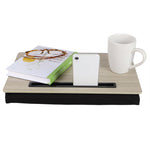 Load image into Gallery viewer, Home Basics Lap Desk with Cushioned Back, Grey $12 EACH, CASE PACK OF 6

