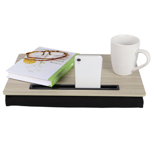 Home Basics Lap Desk with Cushioned Back, Grey $12 EACH, CASE PACK OF 6