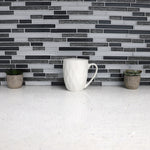 Load image into Gallery viewer, Home Basics Embossed Circle 11.5 oz Ceramic Mug, White $2.00 EACH, CASE PACK OF 24
