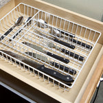 Load image into Gallery viewer, Home Basics Vinyl Coated Steel Cutlery Tray $8.00 EACH, CASE PACK OF 12
