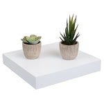 Load image into Gallery viewer, Home Basics Square Floating Shelf, White $5.00 EACH, CASE PACK OF 6
